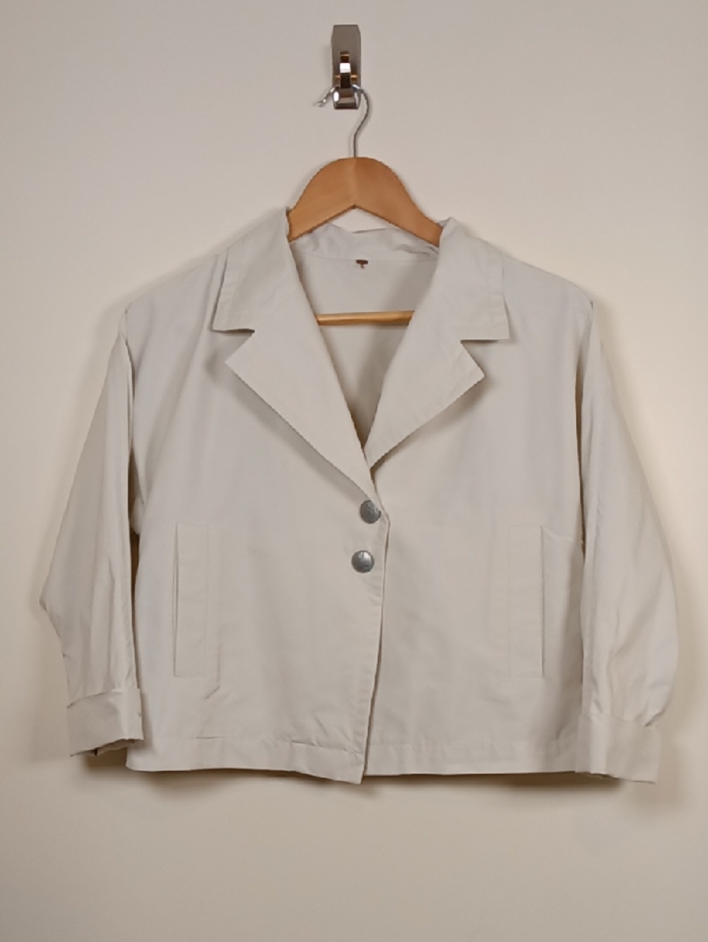 Cop.Copine Cropped Boxy Balero Jacket / Mini Trench
